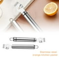 thumbnail image 2 of Stainless Steel Zester, 2-in-1 Function, Easy to Clean with Ergonomic Handle, 2 of 9