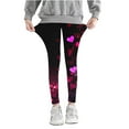 thumbnail image 6 of YUGYXL Toddle Girls Legging Pants Lovely Graphic Slim Comfy Lounge Pants High Waist Mosquito Repellent Long Pants B Black 5 Years, 6 of 6