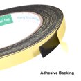 thumbnail image 3 of Uxcell 10mm Wide 1mm Thick 5m Long Weather Strip Foam Seal Tape, 3 of 5