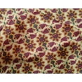 thumbnail image 4 of oneOone Silk Tabby Fabric Floral & Paisley Block Printed Craft Fabric BTY 42 Inch Wide, 4 of 4