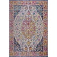 thumbnail image 1 of Florida Cream Blue Traditional Indoor/Outdoor Area Rug 6'5" x 9'5", 1 of 6
