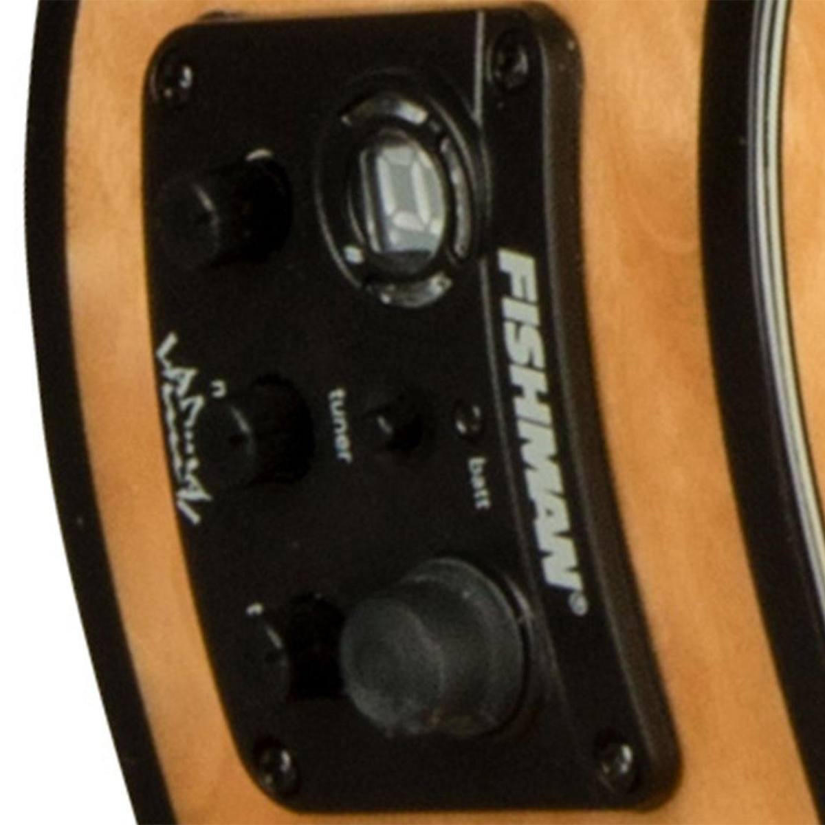 Lanikai Quilted Maple Natural Stain Concert with Kula Preamp A/E Ukulele