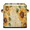 Multicolor 2, variant on CURLYOOT Sunflower Yellow Bee Cutes 11 x 11 Inch Cube Storage Bin, Fabric Storage Cube Foldable Basket with Leather Handles, Organizer Basket for Closet Shelves