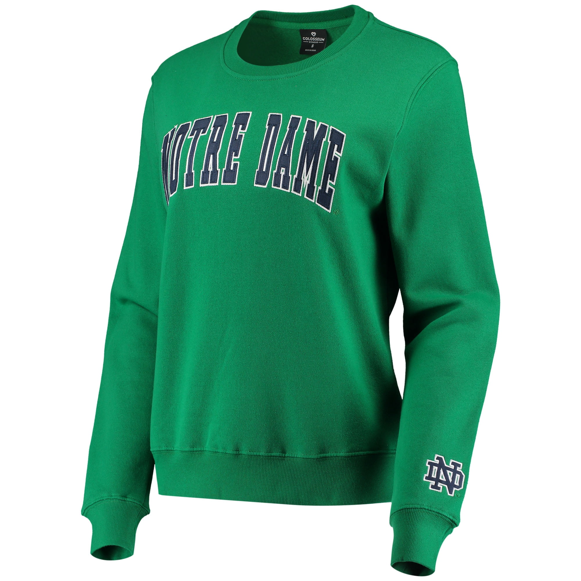 notre dame green sweatshirt