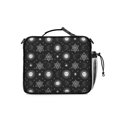 thumbnail image 3 of Sun and Eye Gothic Pattern Insulated Lunch Bag with Shoulder Strap and Bottle Holder,Bento School Lunch Bag Box,11x9.5x3.5 Inches, 3 of 5