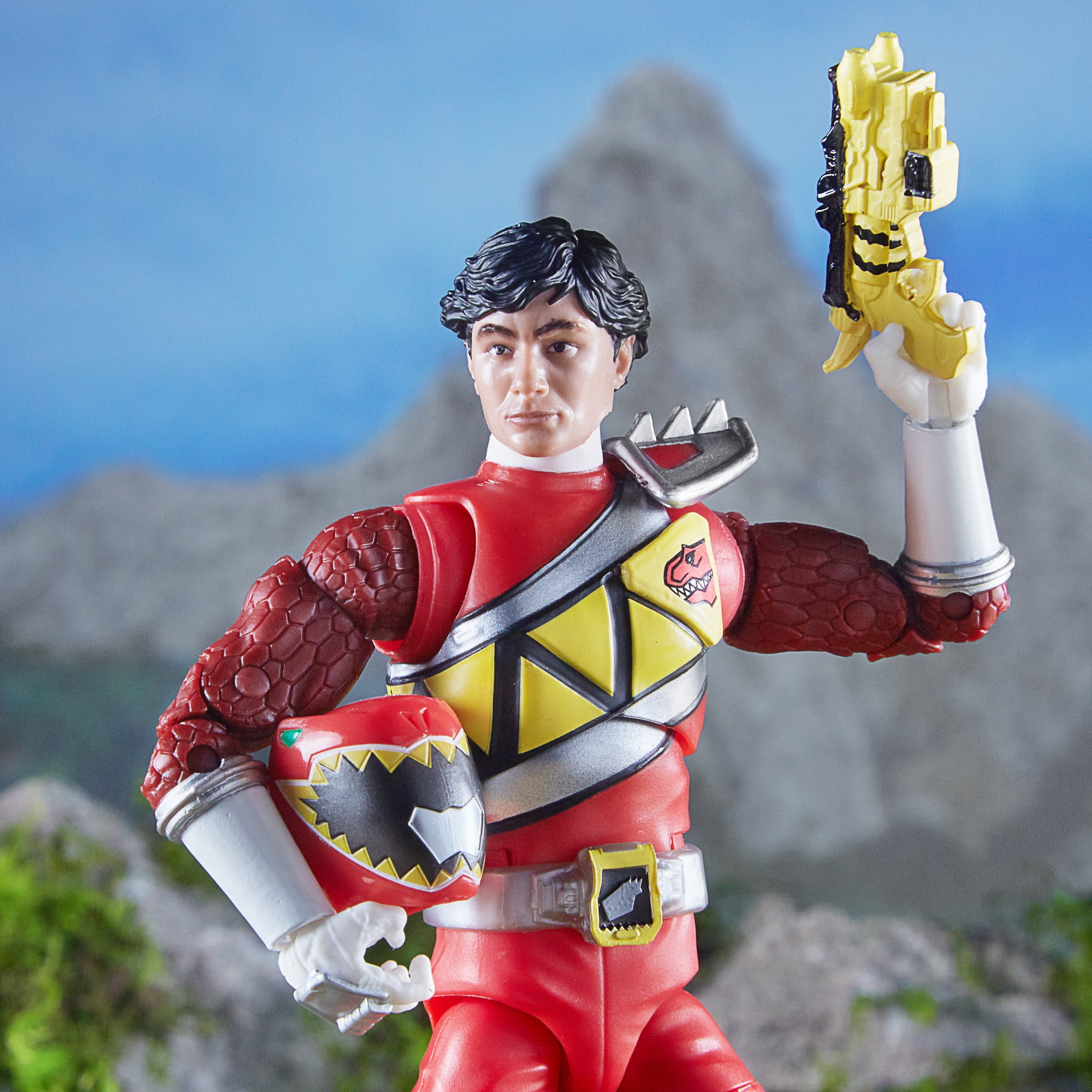  Power Rangers Lightning Collection Dino Thunder Red Ranger  6-Inch Premium Collectible Action Figure Toy with Accessories : Toys & Games