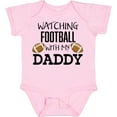 thumbnail image 3 of Inktastic Watching Football with My Daddy Boys or Girls Baby Bodysuit, 3 of 5