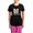 With Pink Pant, variant on CafePress - Shibafacewords Women's Dark Pajamas - Women's Short Sleeve Print T-Shirt and Pants Dark Cotton Pajama Set