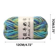 thumbnail image 3 of Danhjin Yarn for Crocheting and Knitting, 5 Strands Milk Cottons Gradient Hand-Woven Doll Sections Dyed Wool Ball, Soft Chunky Yarn for Blankets Scarves Hats, Machines Washable Assorted Colors, 3 of 6