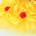thumbnail image 6 of Baby Girls Princess Onesie Dress Halloween Birthday Bodysuit Outfit with Headband for 6-9M, 6 of 8
