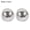 Silver, variant on Limei Healthy Hand Fitness Ball Anti-Slip for Fitness Stimulate Acupoint