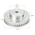 thumbnail image 5 of Uxcell 40 Teeth 10mm Bore 5.08mm Pitch Aluminum Timing Belt Pulley for 10mm Belt, 5 of 5