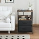 thumbnail image 2 of Mesa Auxiliar de 3 Niveles con Estante de Almacenamiento, Marron FurnitureR HONOURABLE VINTAGE, 2 of 8