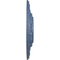 thumbnail image 4 of Ekena Millwork 17 5/8"OD X 3 5/8"ID X 1 7/8"P Orleans Ceiling Medallion (Fits Canopies up to 4 5/8"), Hand-Painted Americana Crackle, 4 of 7