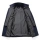 thumbnail image 3 of Abrigo de invierno para hombre, abrigo corto de lana de invierno, abrigo de lana de longitud media, chaqueta de invierno corta con cuello doble extraíble para negocios, ocio al aire libre,, 3 of 6