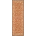 thumbnail image 2 of Safavieh Courtyard Daniel Oriental Indoor/Outdoor Runner Rug, Terracotta/Natural, 2'3" x 10', 2 of 9