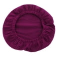 thumbnail image 3 of GROWTH TANK Housse Extensible Ronde pour Tabouret de Bar Coussin de Siège de Chaise Convient à 30-38 cm, 3 of 6