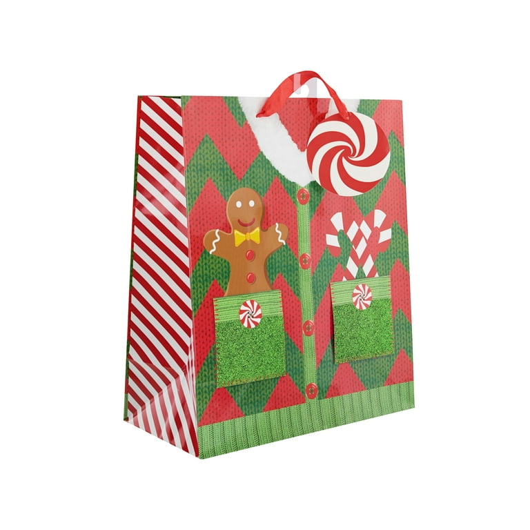 Fun Express 36 PC Small, Medium & Large Kraft Paper Bags & Assorted Tissue Paper Kit