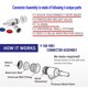 thumbnail image 2 of Conjunto de conector UWF 9-100-9001, conjunto de conector de montaje de pared Universal para Zodiac Polaris 380 280 180, piezas de limpiador de piscinas, 2 of 8