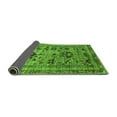 thumbnail image 2 of Ahgly Company Indoor Square Oriental Green Industrial Area Rugs, 6' Square, 2 of 4