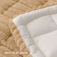 thumbnail image 5 of decorUhome Couch Covers for 3 Cushion Couch Sofa, Non Slip Fuzzy Couch Covers for Pets, Washable Slipcover for Dogs(Camel, 27.6" x 82.7"), 5 of 10
