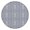 Blue Traditional Floral, variant on Brown Checkered Geometric and Floral Pattern Round Fitted Tablecloth with Elastic Edge,Dining Table Cover Waterproof,Outdoor Round Tablecloth for Camping,Dining,Indoor and Outdoor