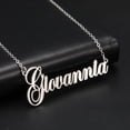 thumbnail image 2 of Sipuris, collar con nombre personalizado, gargantilla dorada personalizada, collares de acero inoxidable para mujer, hombre, joyería personalizada, regalo de pareja Tan Jianjun unisex, 2 of 2