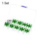 thumbnail image 3 of 18uds Bobinas de Aluminio con Estuche para Aguja Pespunte Coser Máquina Unique Bargains Verde, 3 of 6