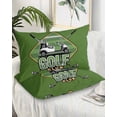 thumbnail image 2 of Golf Club Green Pillow Covers Queen Size 2 Pack, Abstract Vintage Golf Sports Soft Bed Throw Pillowcases Breathable Cooling Long Lumbar Body Pillow Sham Cover for Bed Sofa 20''x30'', 2 of 7