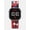 blue red white, variant on DC Comics Batman Unisex Childrens LED Watch With Square Case and Printed Silicone Strap.