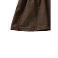 thumbnail image 4 of xiaxaixu Girl Thanksgiving Clothes Set, Embroidery Tops+Printed Trousers+Scarf, 4 of 7