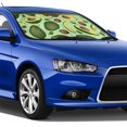 thumbnail image 5 of Uemuo Avocado With Seeds Pattern Accordion Car Windshield Sun Shade, Foldable Reflective Sun Visor for Car, Reflector Windshield Sunshade-, 5 of 7