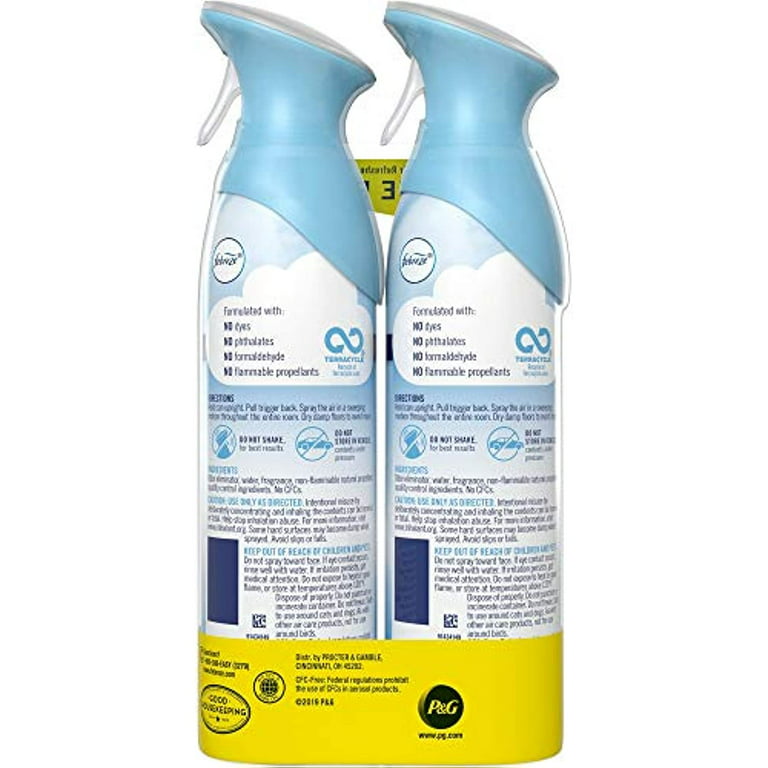 Febreze Odor-Eliminating Air Freshener, Linen & Sky, 8.8 fl oz - Esbenshades