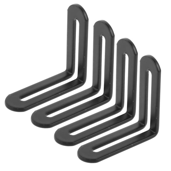 NIAIZEK L Shaped Corner Brace Bracket Adjustable Steel Support for Projects Cabinet Installation and Furniture Repair