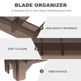 thumbnail image 2 of MasteelfCA 1PC Organizer Household Hair Salon Plastic Clipper Guide Comb Organizer, 2 of 8