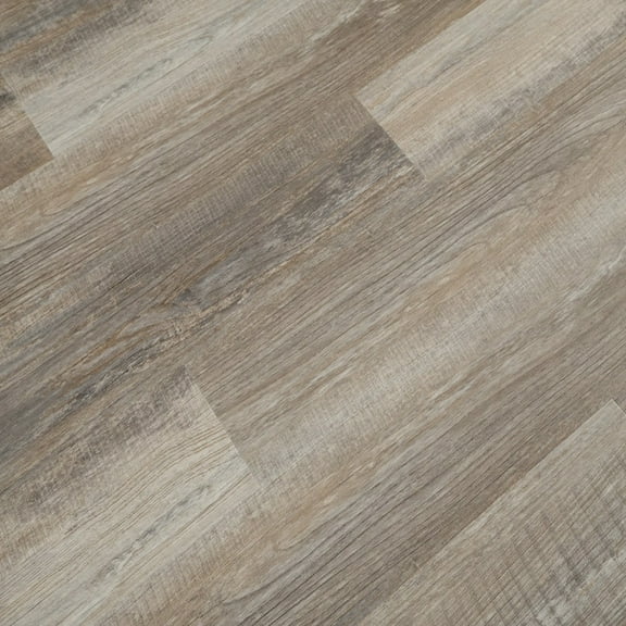 Dekorman Silverlake Ancient Elm 7.1 in. W x 48 in. L x 5 mm T Waterproof Click Lock Luxury Vinyl Plank Flooring (23.64 Sq.ft./Case)