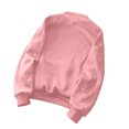 thumbnail image 6 of Daznico Women Crewneck Sweatshirt Rhinestone Studded Long Sleeve Pullover with Kangaroo Pocket Loose Fit Outerwear for Autumn Winter Wear,XL, 6 of 6