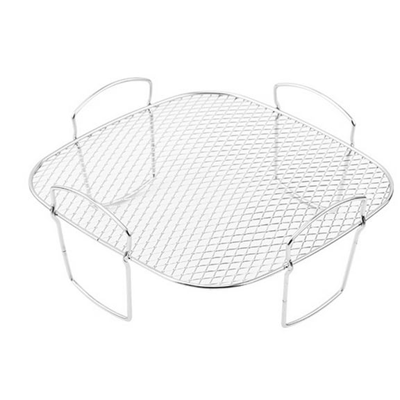 Dishwasher Safe Stainless Steel Dehydration Rack For Air Fryers Stackable Designs Space Saving Cooking Tool