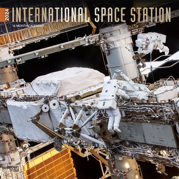 International Space Station | 2024 12x24" (Hanging) Wall Calendar | BrownTrout