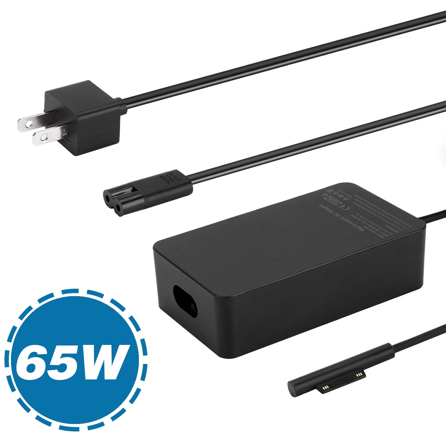 Replacement Adapter For Microsoft Surface Pro 6 12.3" Pro6 2018 Tablet Power Supply - Walmart.com