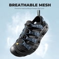 thumbnail image 5 of NORTIV 8 Water Sandals for Men and Women Cushion Non-Slip Closed Toe Arch Support Breathable Hiking Easy on Walking Sandals, 5 of 10