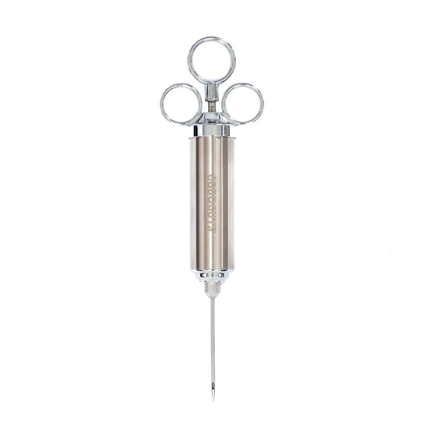 BBQGuys Signature Stainless Steel Meat Injector - BBQ-MIJ