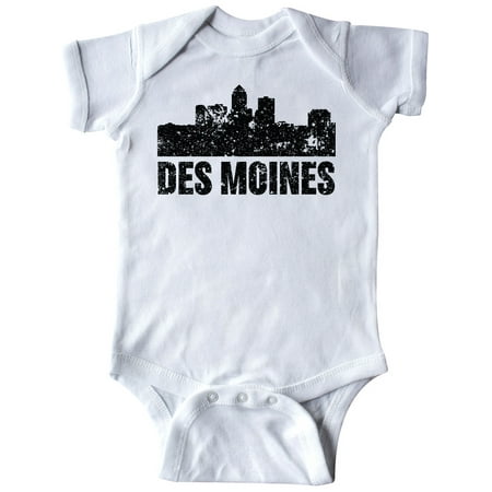 

Inktastic Des Miones Skyline Grunge Gift Baby Boy or Baby Girl Bodysuit
