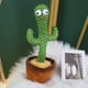 thumbnail image 4 of Juguete de peluche con forma de bailarina con forma de cactus, 120 canciones, 32 cm, 4 of 4