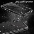 thumbnail image 3 of JETech Glitter Case for iPhone XR, 6.1-Inch, Bling Sparkle Shockproof Phone Bumper Cover, Cute Sparkly for Women and Girls (Black), 3 of 7