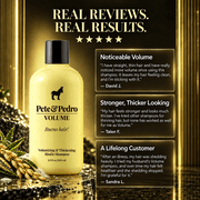 Pete & Pedro VOLUME - Volumizing & Thickening Biotin Shampoo, 8.5 oz.