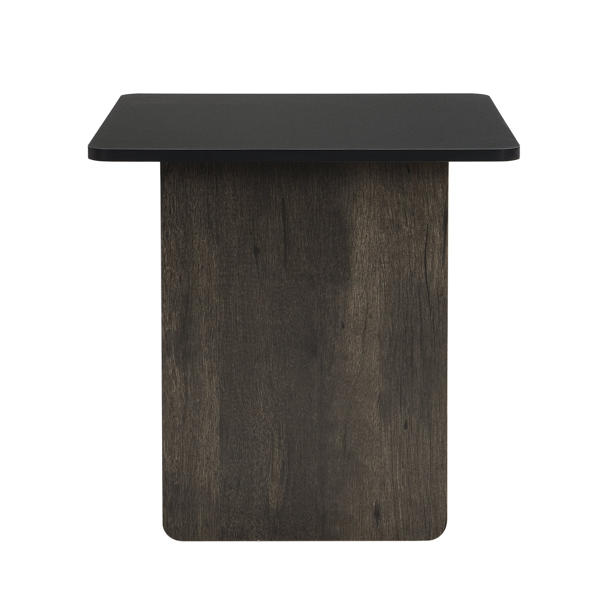 Euroco Modern Light Luxury Coffee Table Set of 2, Small Square Coffee End Table with Spacious Top, Center Table for Living Room