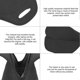 thumbnail image 4 of 2024Insulated Thermal Lunch Bag Waterproof Neoprene Lunch Box Handbag for Picnic CampingBlack, 4 of 5