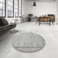 thumbnail image 3 of Ahgly Company Indoor Rectangle Traditional Gunmetal Gray Persian Area Rugs, 7' x 10', 3 of 6