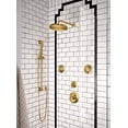 thumbnail image 2 of Moen 3887EPBG Modern Eco-Performance Handshower Handheld Shower with 30-Inch Slide Bar and 69-Inch Metal Hose, Brushed Gold, 2 of 5